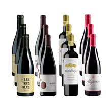 Load image into Gallery viewer, Winter Red Wine Set – 4 wines, 3 Bottles Each

